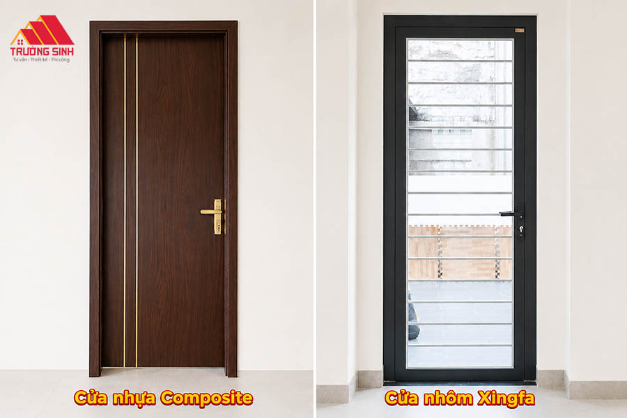 So sánh cửa nhựa Composite và cửa nhôm Xingfa
